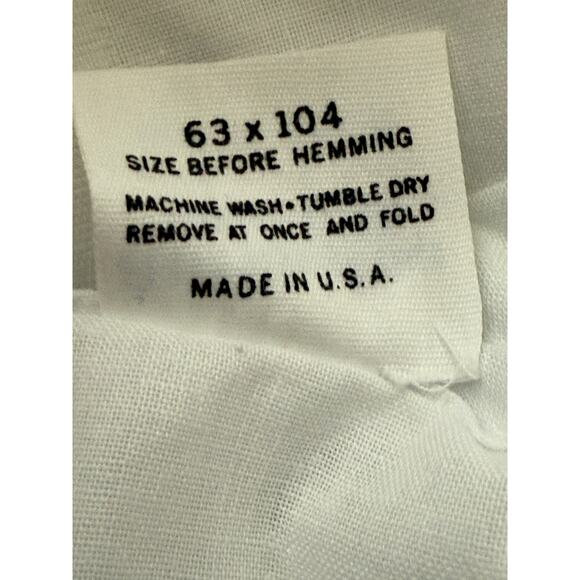 Looney Toons Vintage Burlington House Gold Star White Bed Sheets Size 63 x 104 - Picture 5 of 10